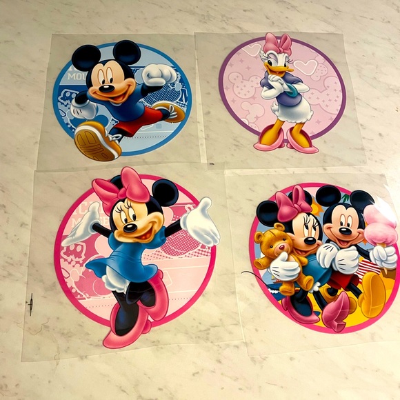 Disney Other - 🦄3/$15 Disney Iron On Decals Pack